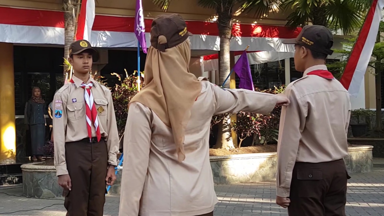 Upacara Hari Jadi Pramuka ke 56