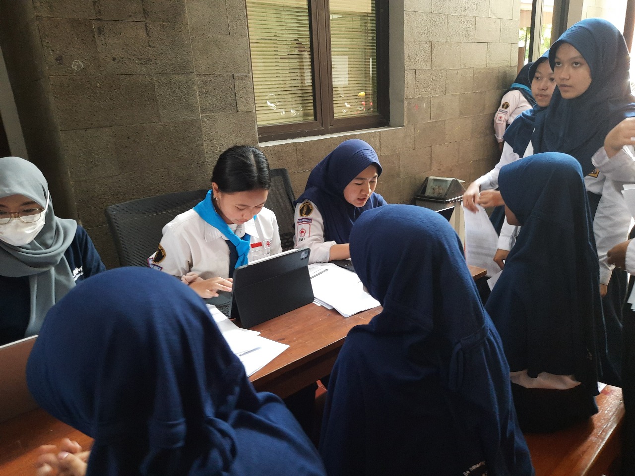 Rutin Pantau Kesehatan, SMP Brawijaya Smart School Gelar Skrining Peserta Didik